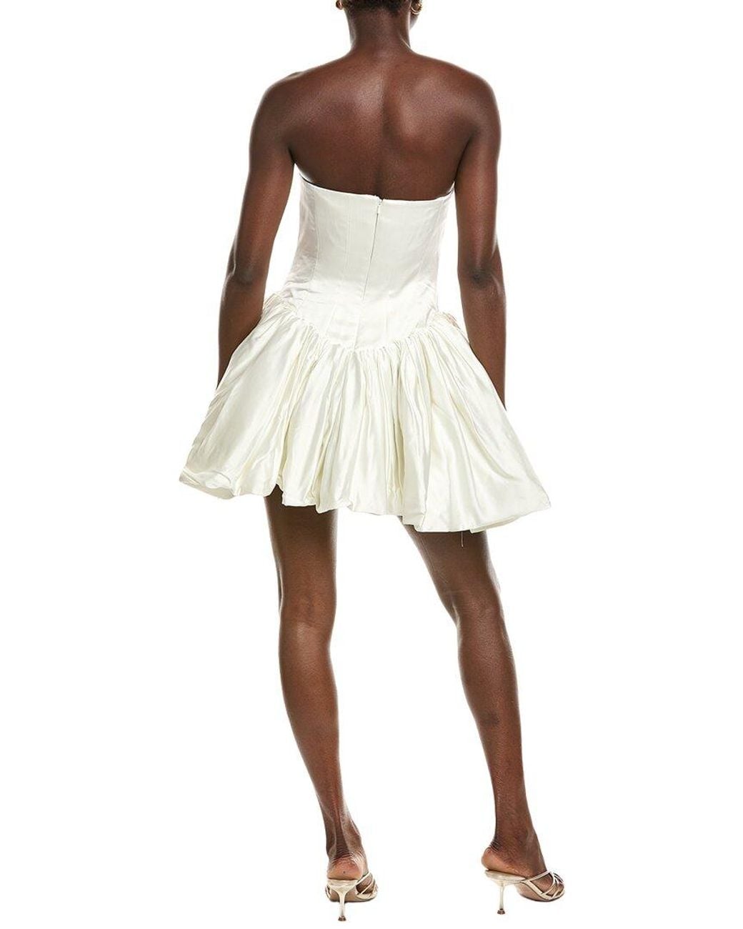 AMUR Natural Mirelle Bow Dress