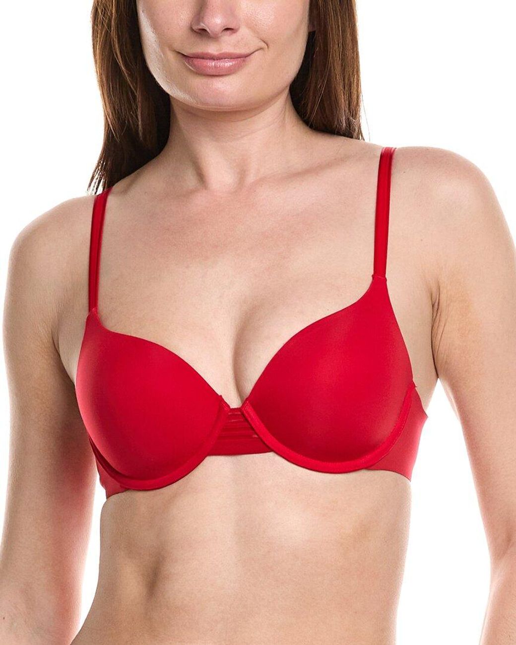 Le Mystere Red Second Skin Smoother Bra
