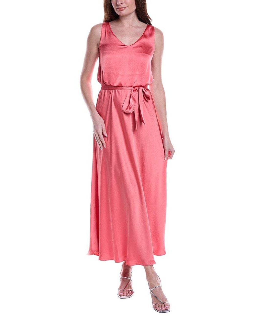 NIC+ZOE Pink Day Gloss Bianca Maxi Dress