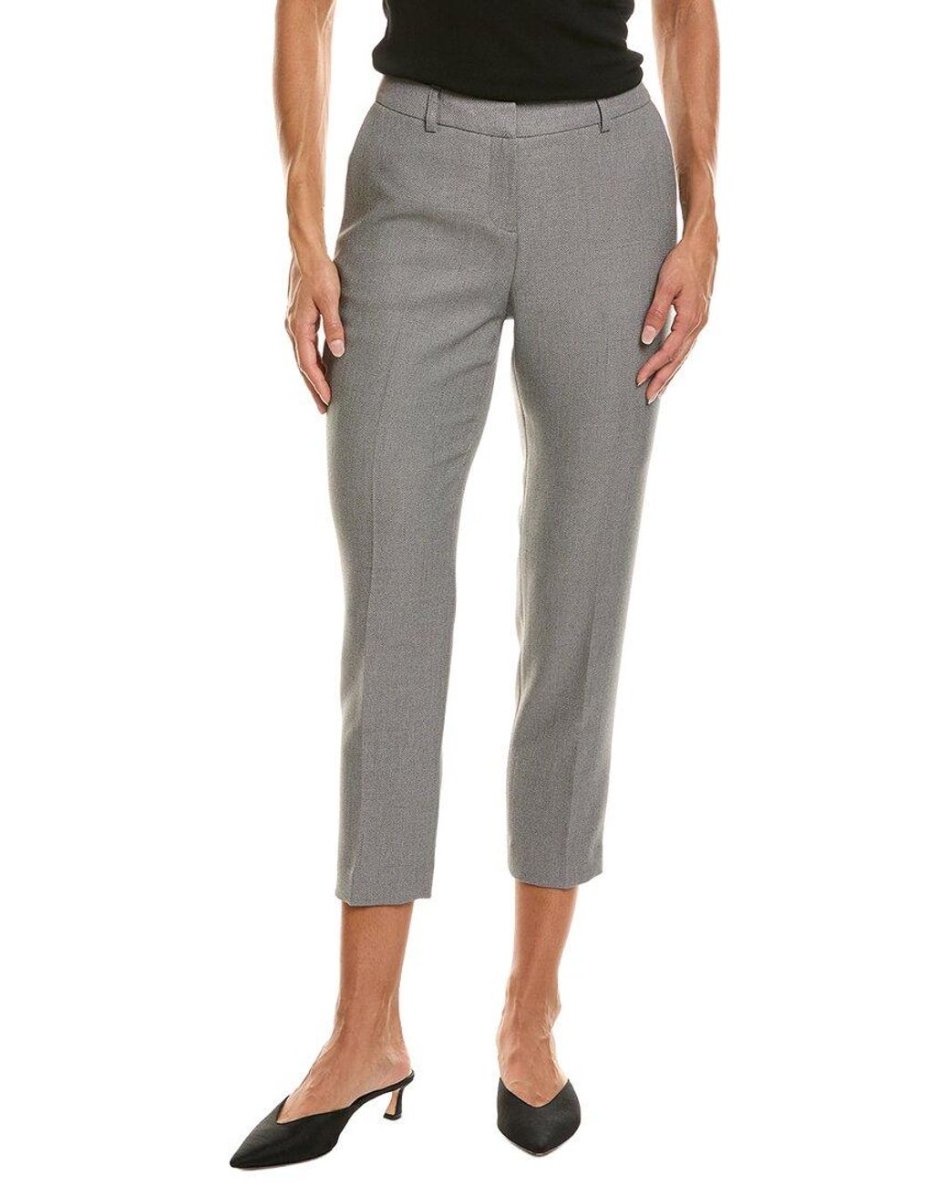 Tahari Gray Petite Pant