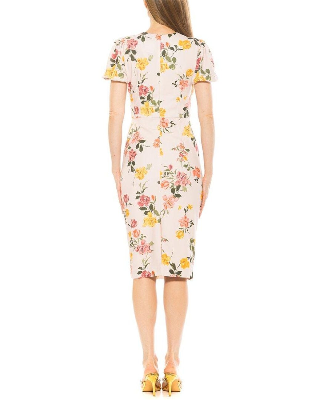 Alexia Admor White Micaela Sheath Dress