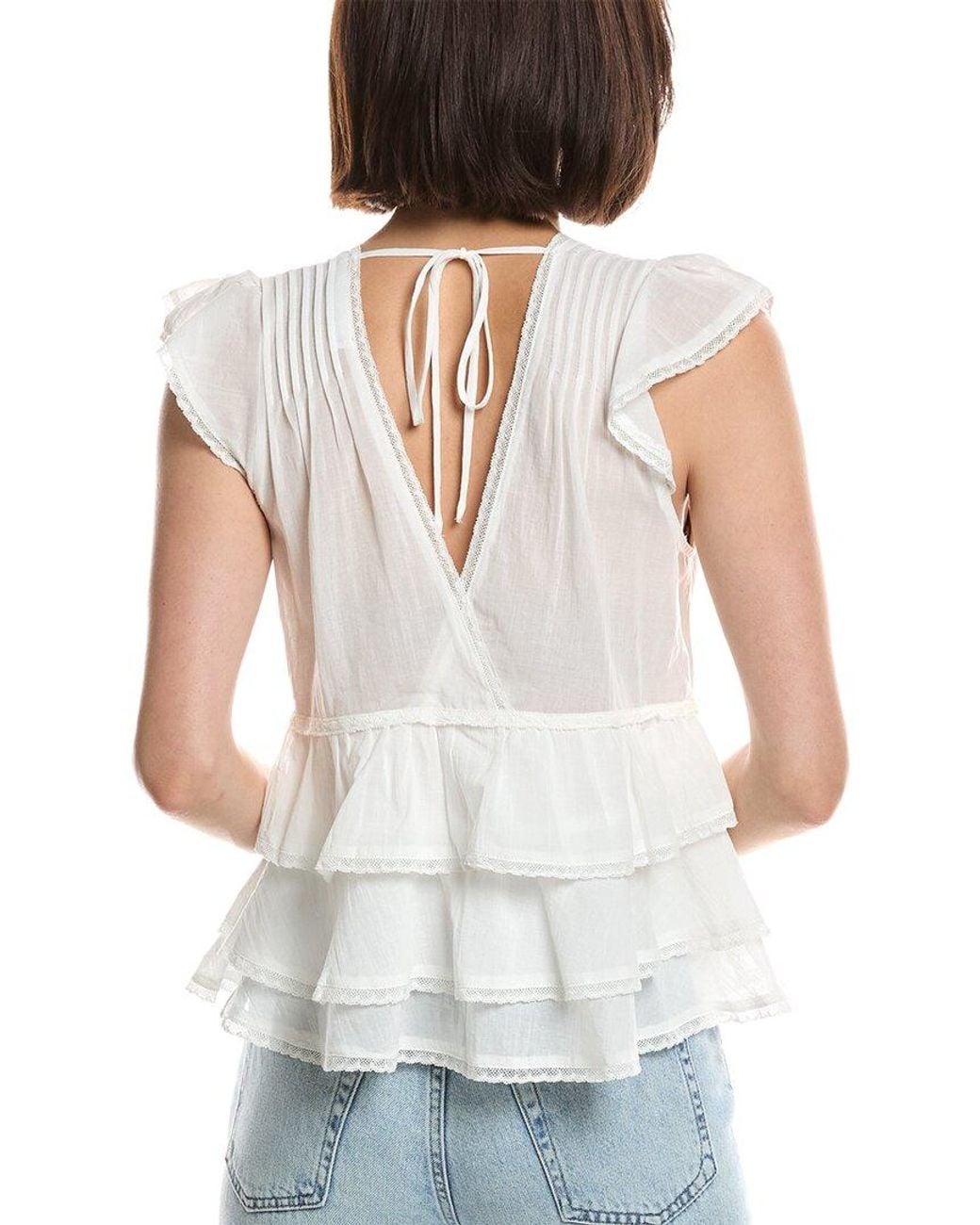Astr White Shanteria Top