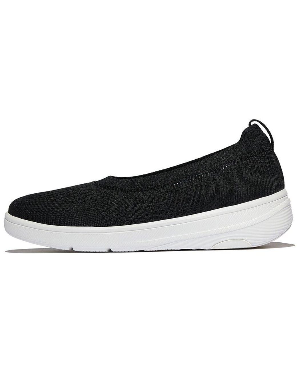 Fitflop Black Super-Q Ballet Flat