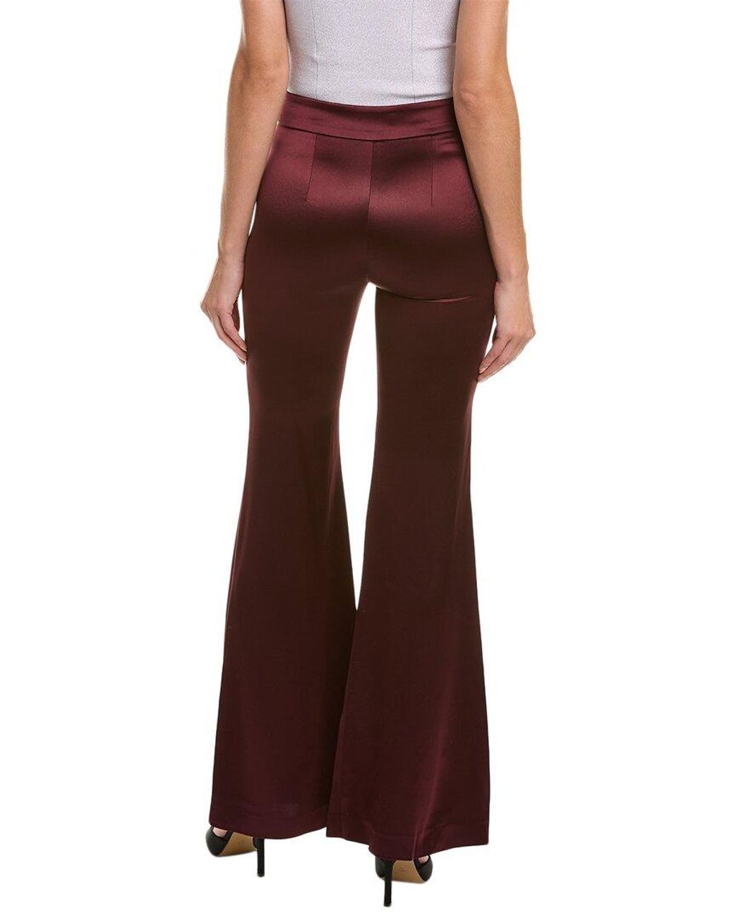 Galvan Red Julianne Trouser