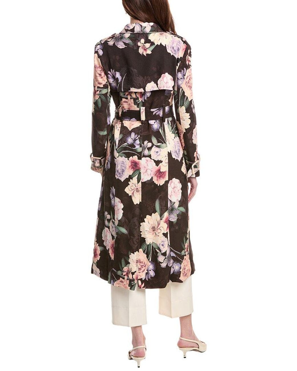 Ted Baker White Anastasia Trench Coat
