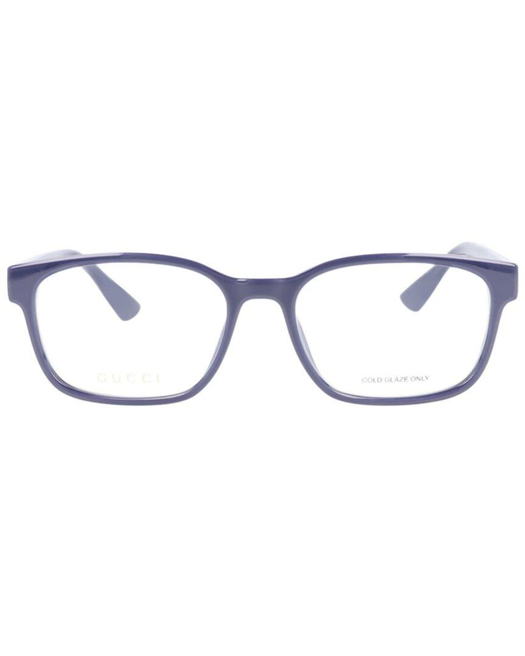 Gucci Blue Gg0749O 55Mm Optical Frames