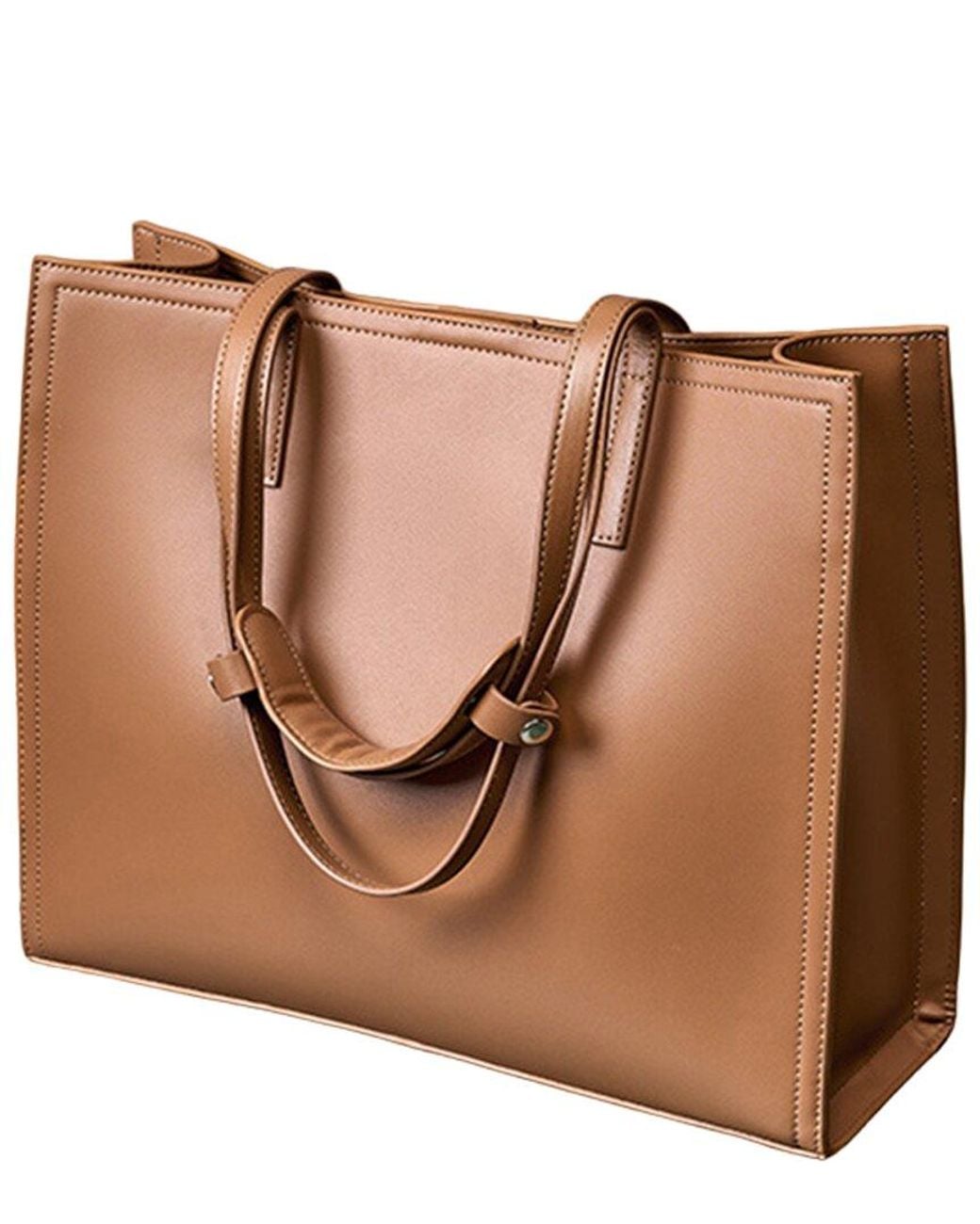 Adele Berto Brown Leather Tote