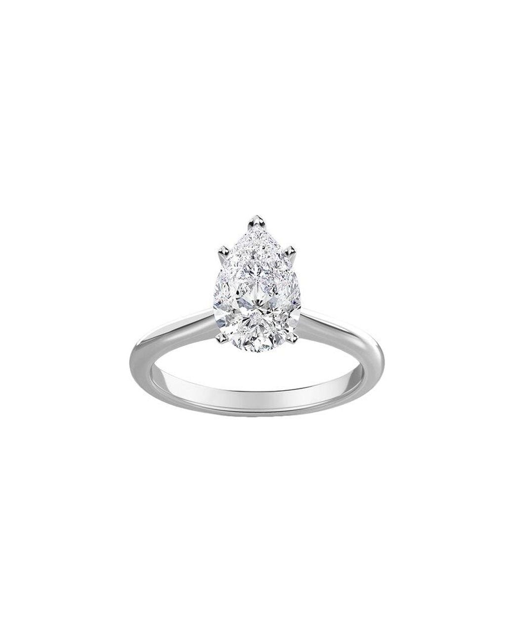 Diana M White Diana M. Fine Jewelry 14k 1.57 Ct. Tw. Lab Grown Diamond Solitaire Ring