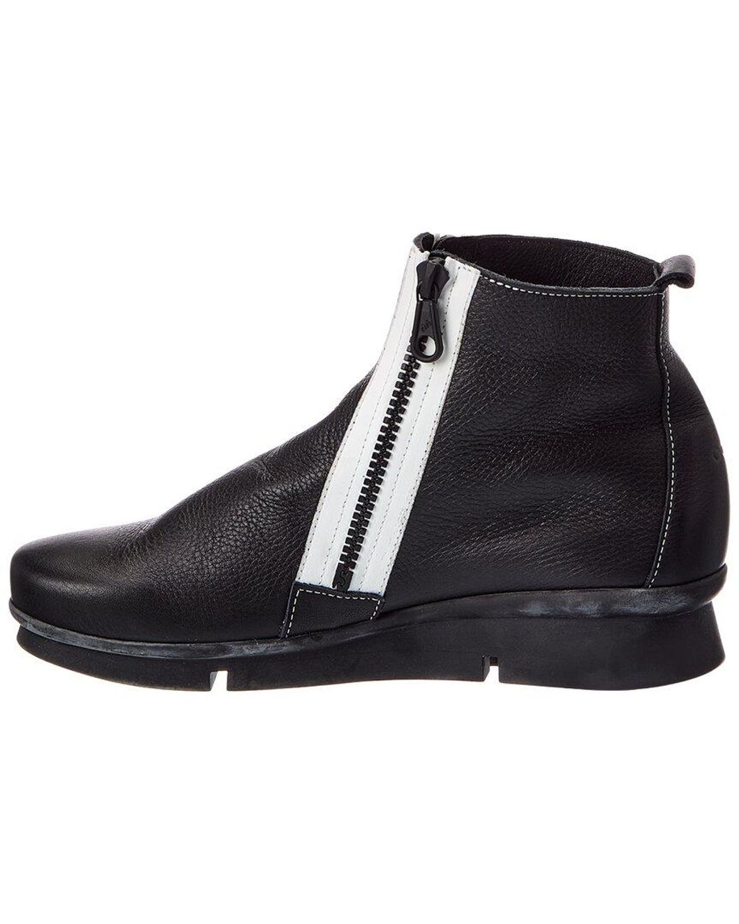 Arche Black Padwan Leather Bootie