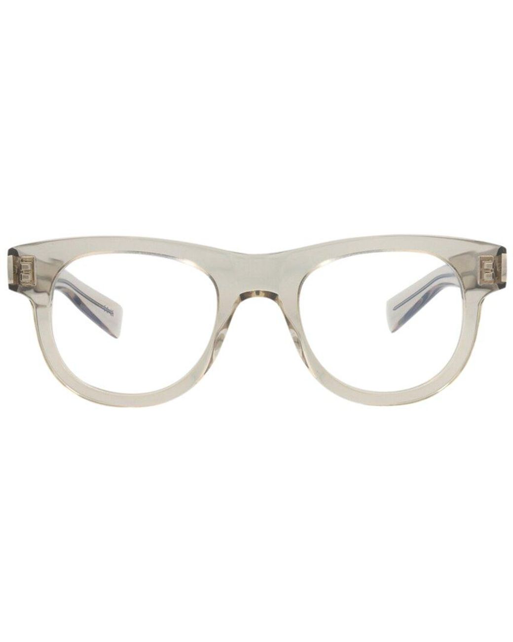 Saint Laurent White 49Mm Optical Frames