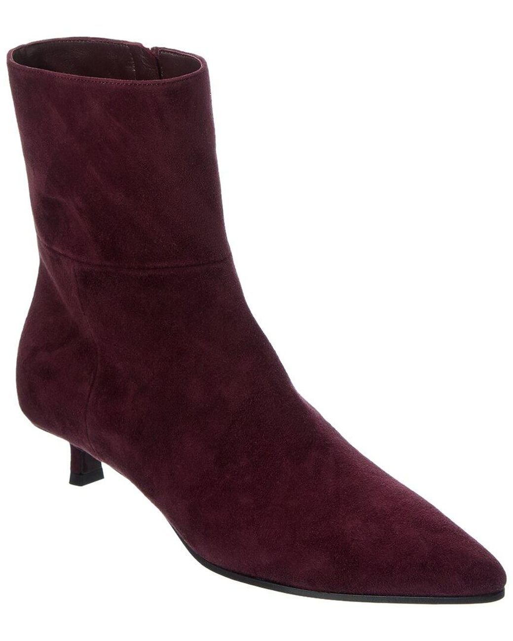 Jimmy Choo Purple Lory 35 Suede Bootie