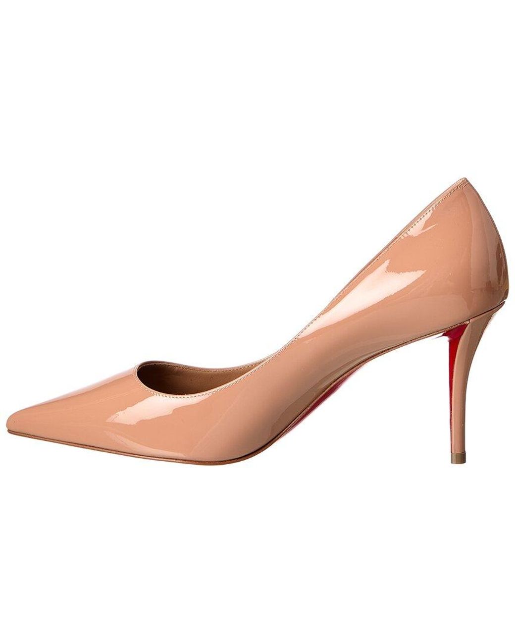 Christian Louboutin Pink Miss Z 80 Patent Pump