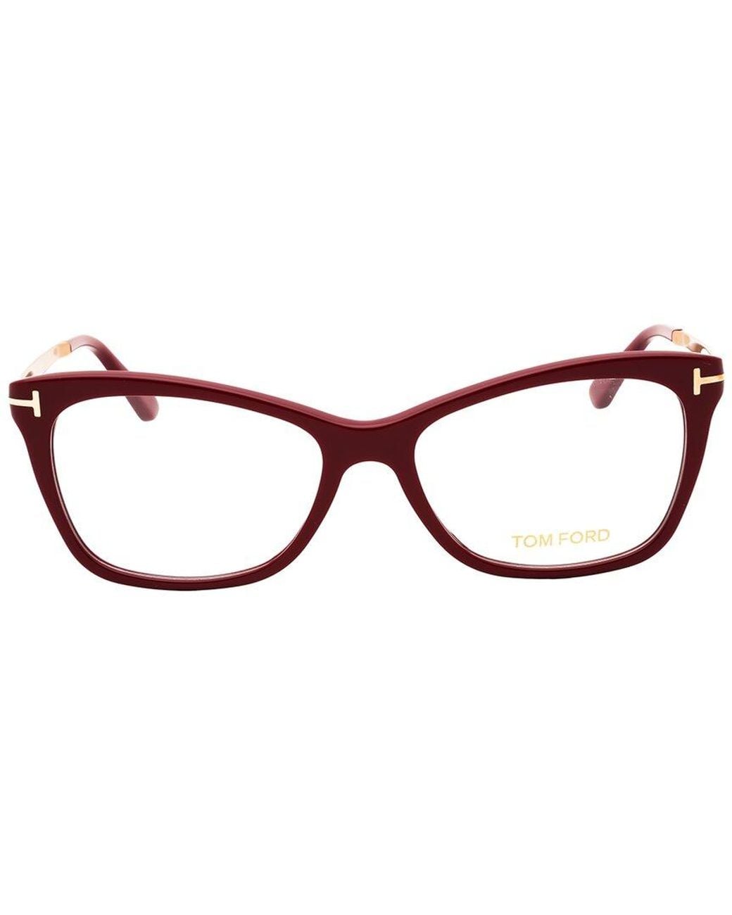 Tom Ford Red 52Mm Optical Frames