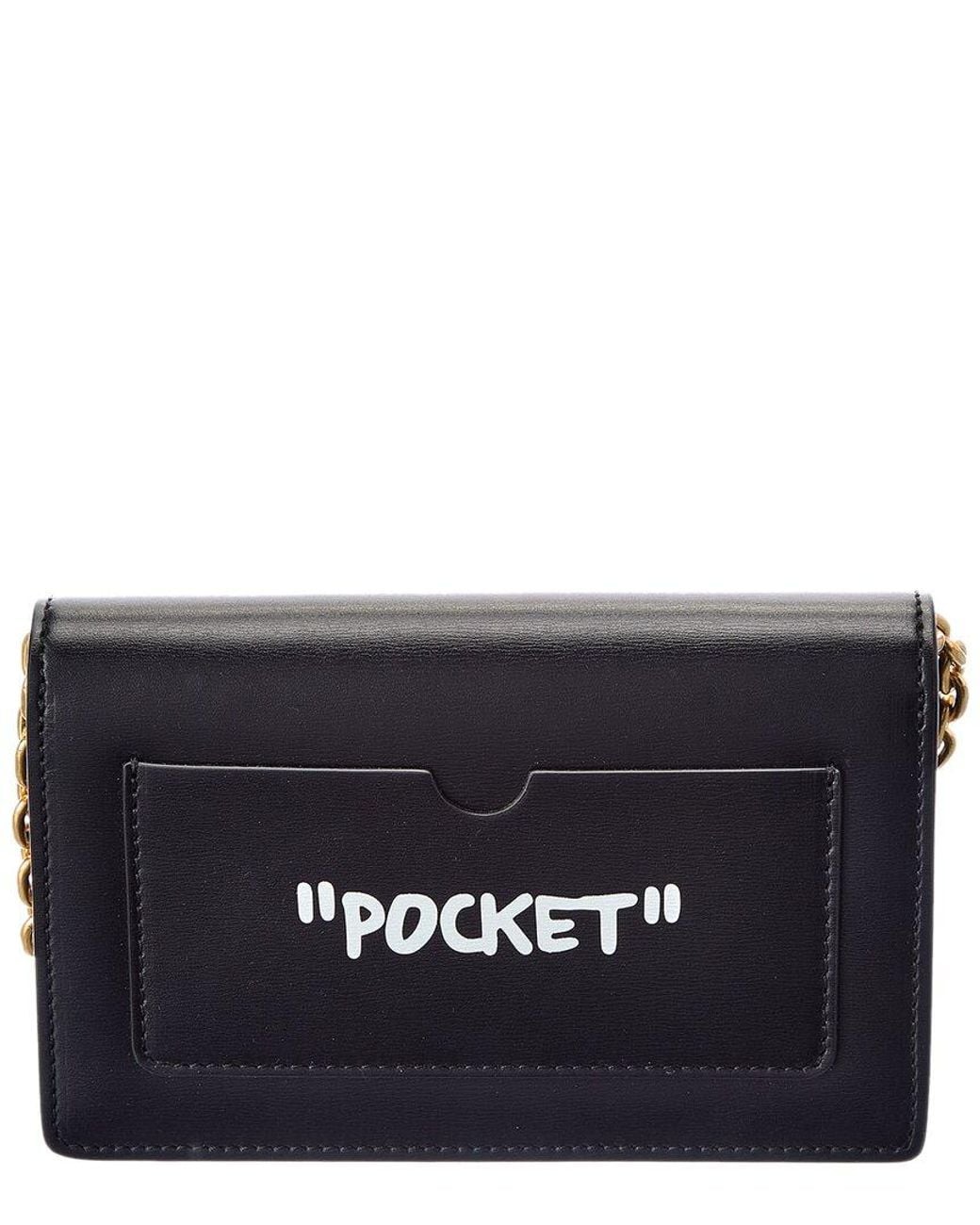 Off-White c/o Virgil Abloh Blue Off-whitetm Jitney 0.5 Leather Shoulder Bag