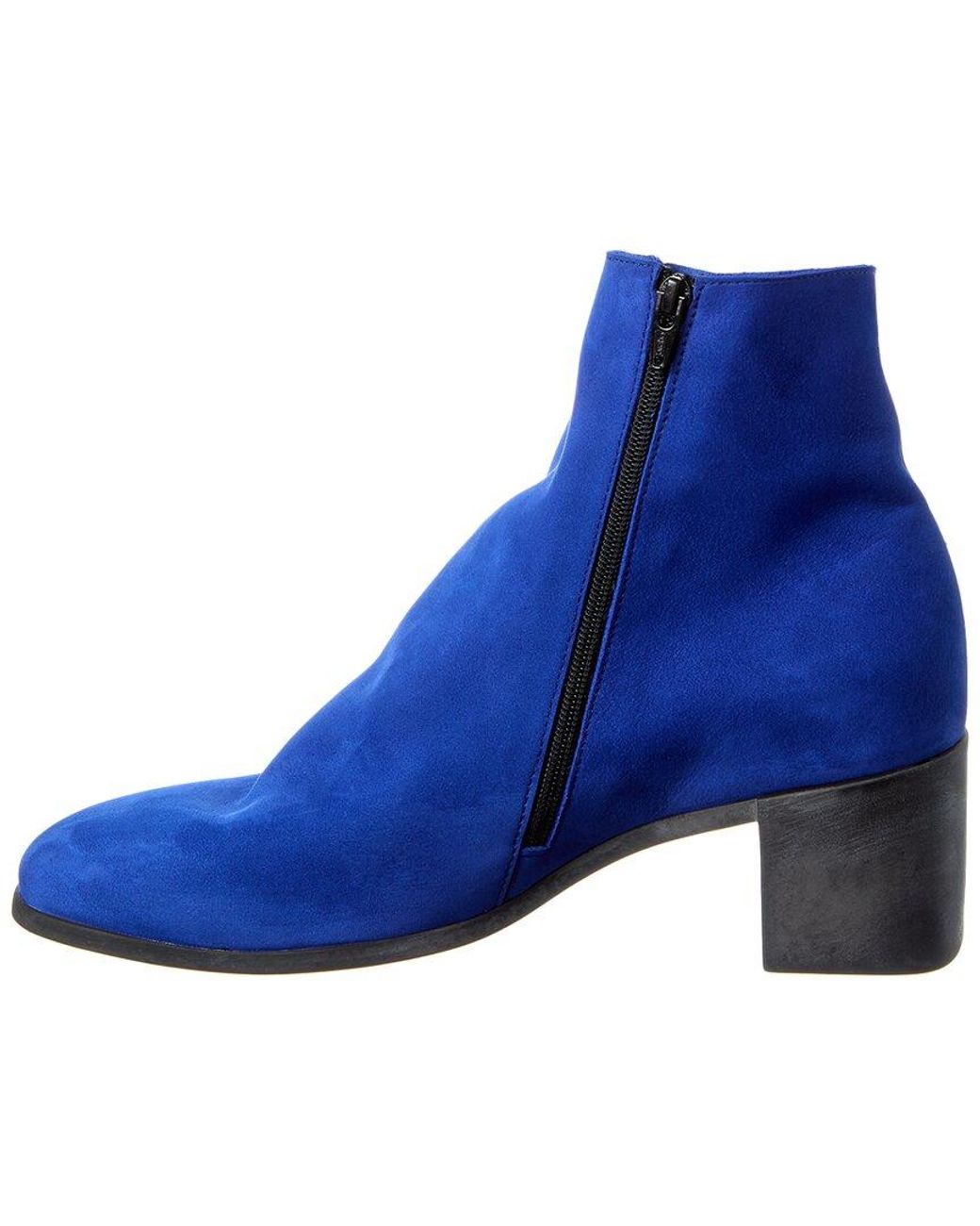 Arche Blue Teozzi Leather Bootie