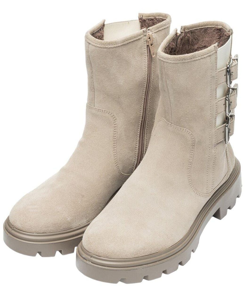 Ara Natural Montpelier Suede Boot