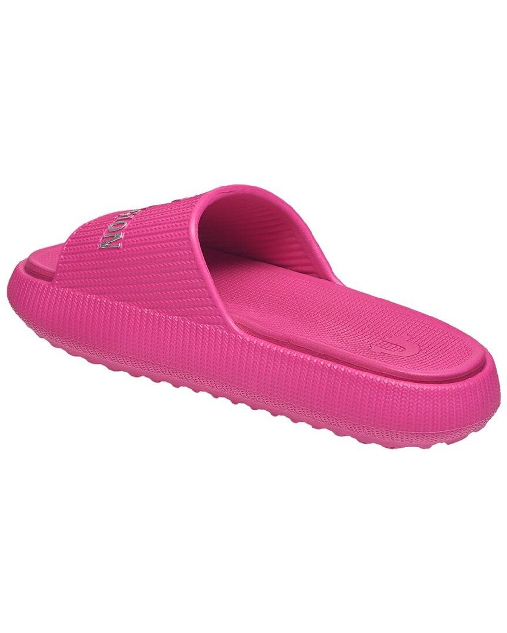 True Religion Pink Meg Pool Slide
