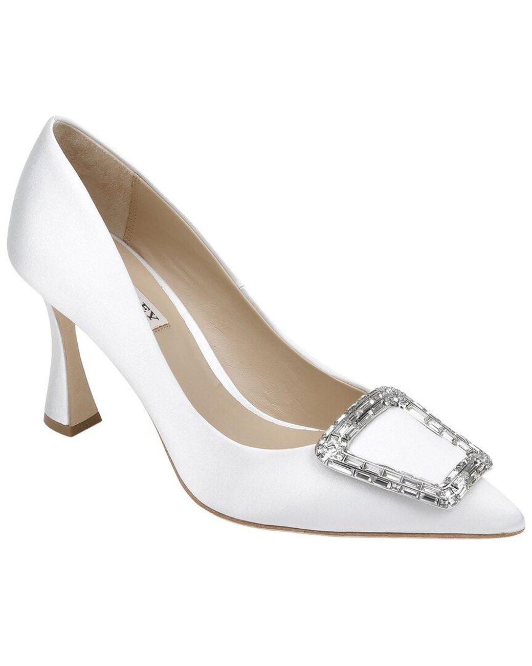 Badgley Mischka White Aubree Pump