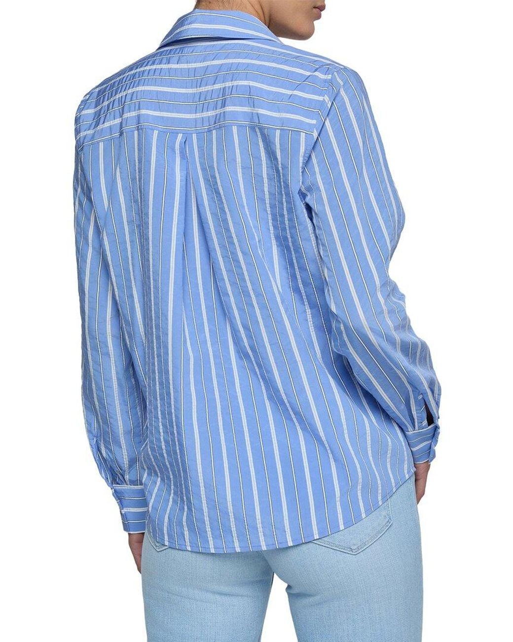 L'Agence Blue Ellery Blouse