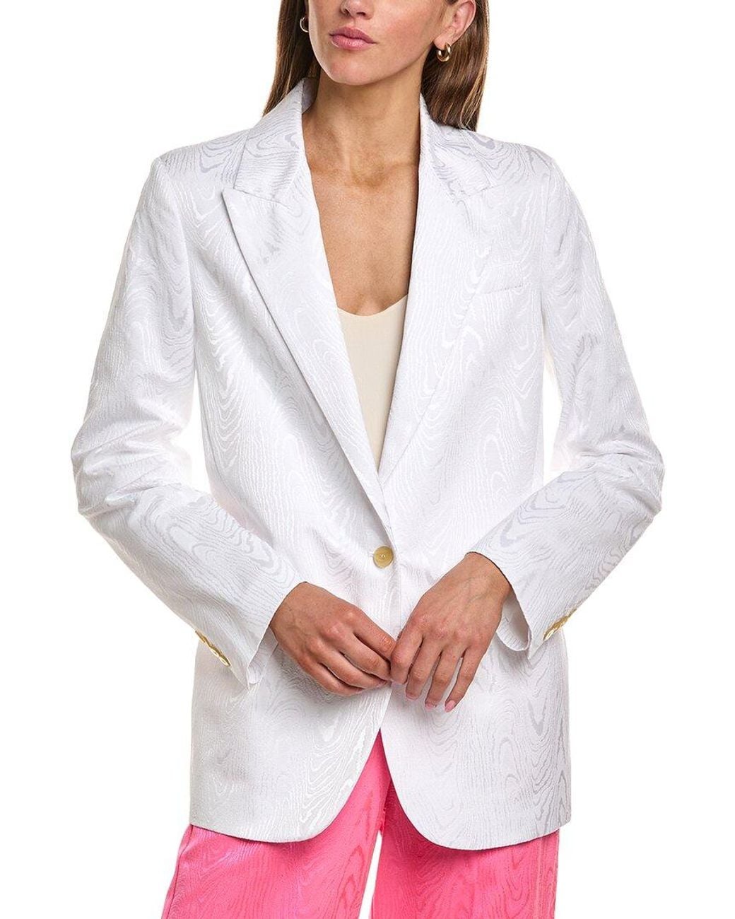 Forte_forte White Textured Jacket