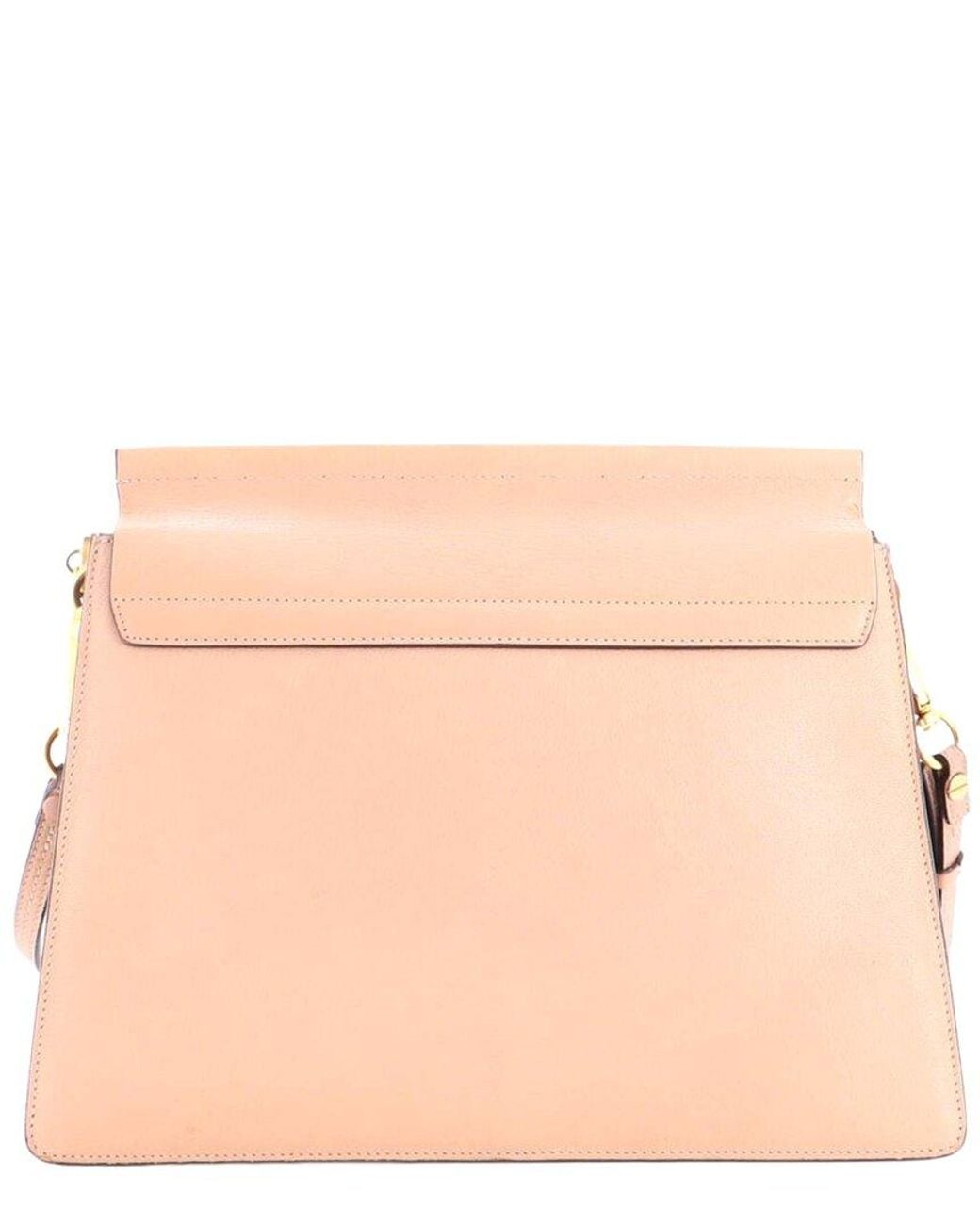 Chloé Natural Beige Sheep Leather Faye Shoulder Bag Medium (authentic Pre-loved)