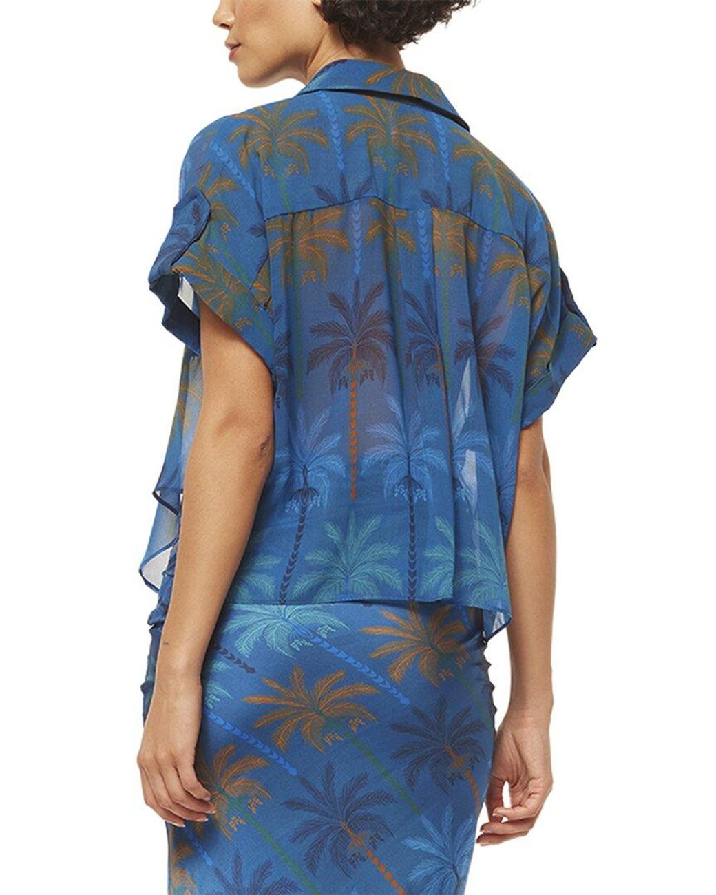 MISA Los Angles Blue Erin Top