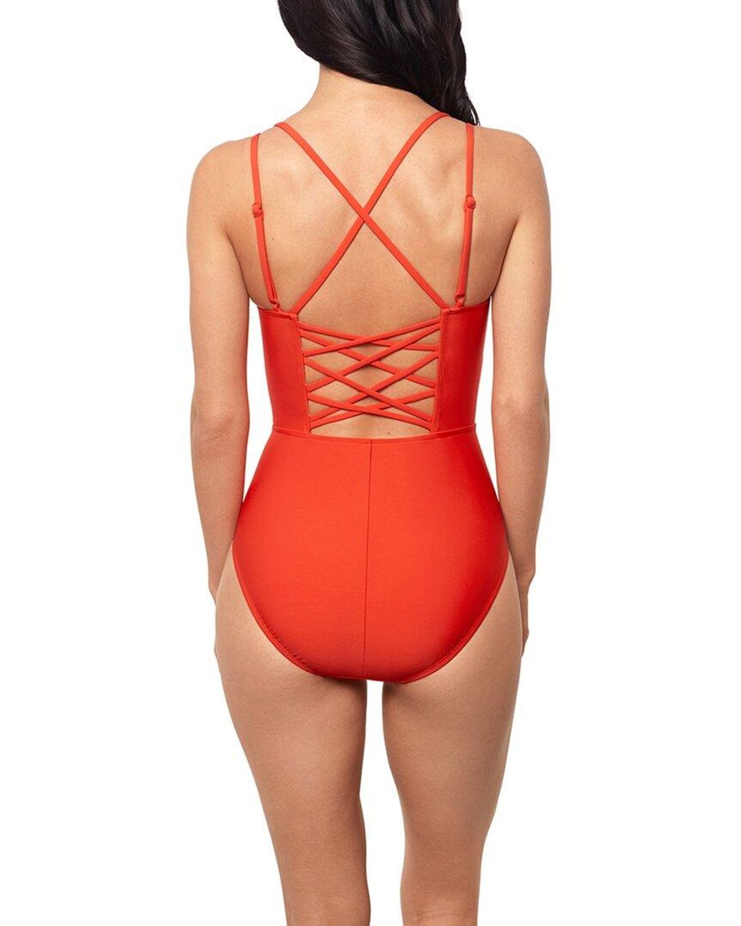Magicsuitr Orange Solids Sigourney One-Piece