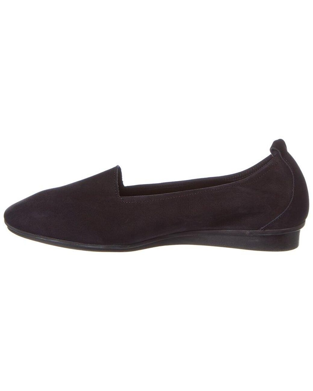 Arche Brown Ninolo Suede Flat