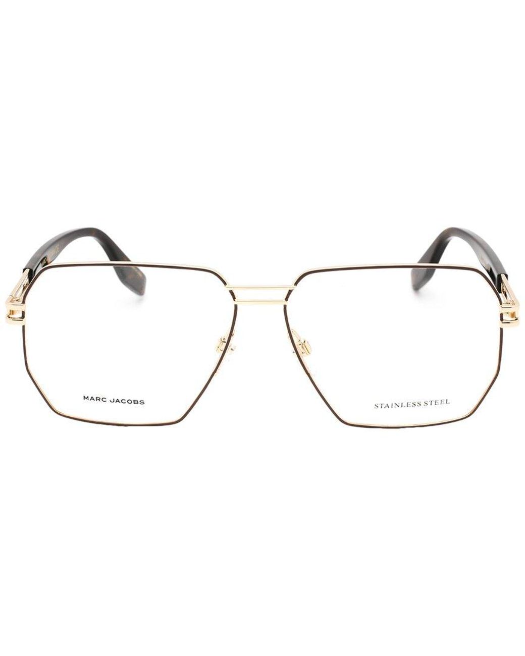 Marc Jacobs Metallic 59Mm Optical Frames for men