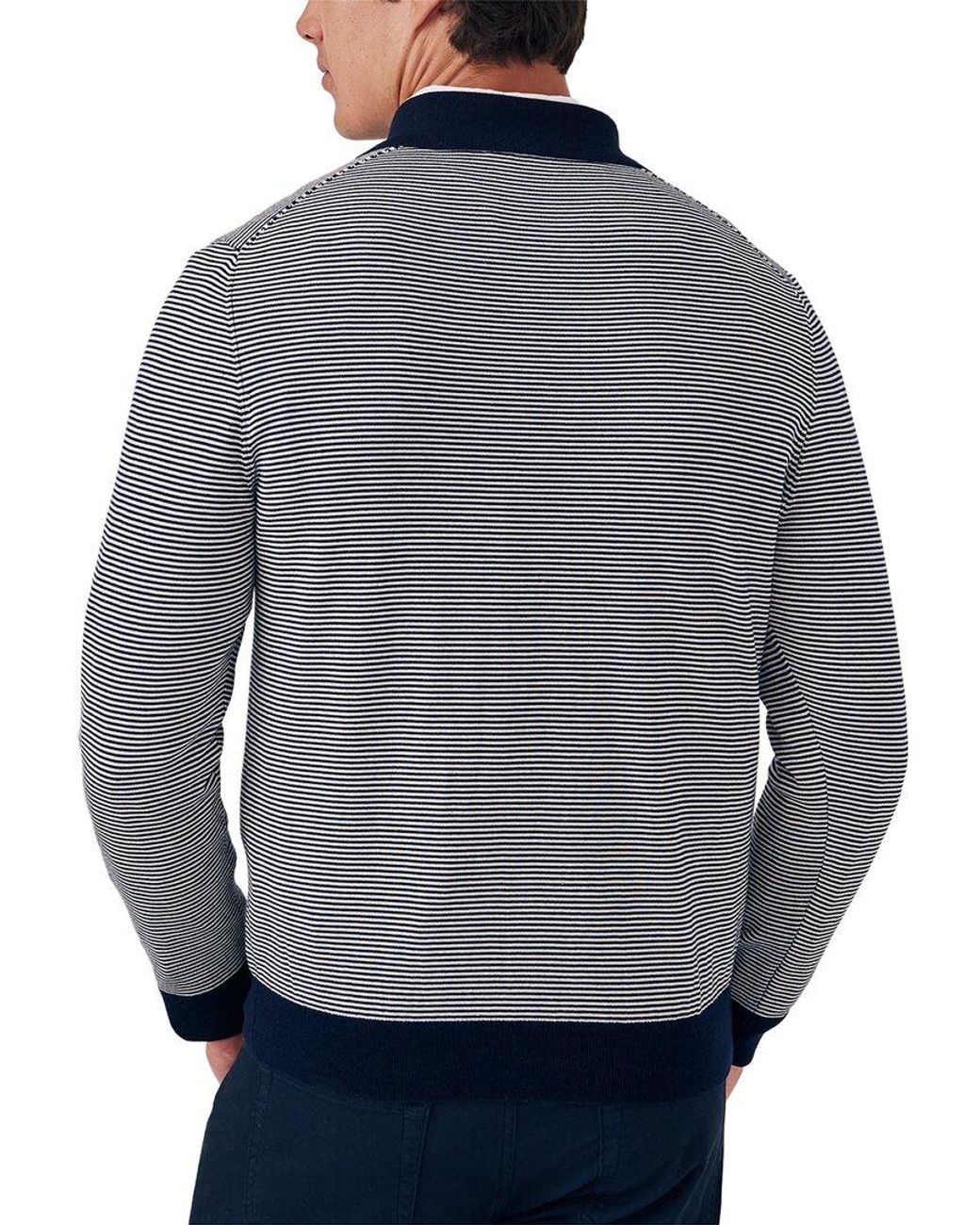J.McLaughlin Gray J. Mclaughlin Savona Merino Shirt for men
