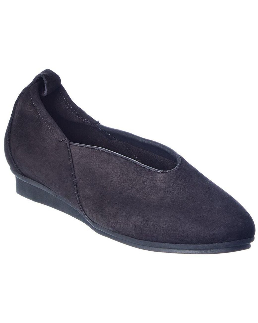 Arche Blue Nino Leather Flat