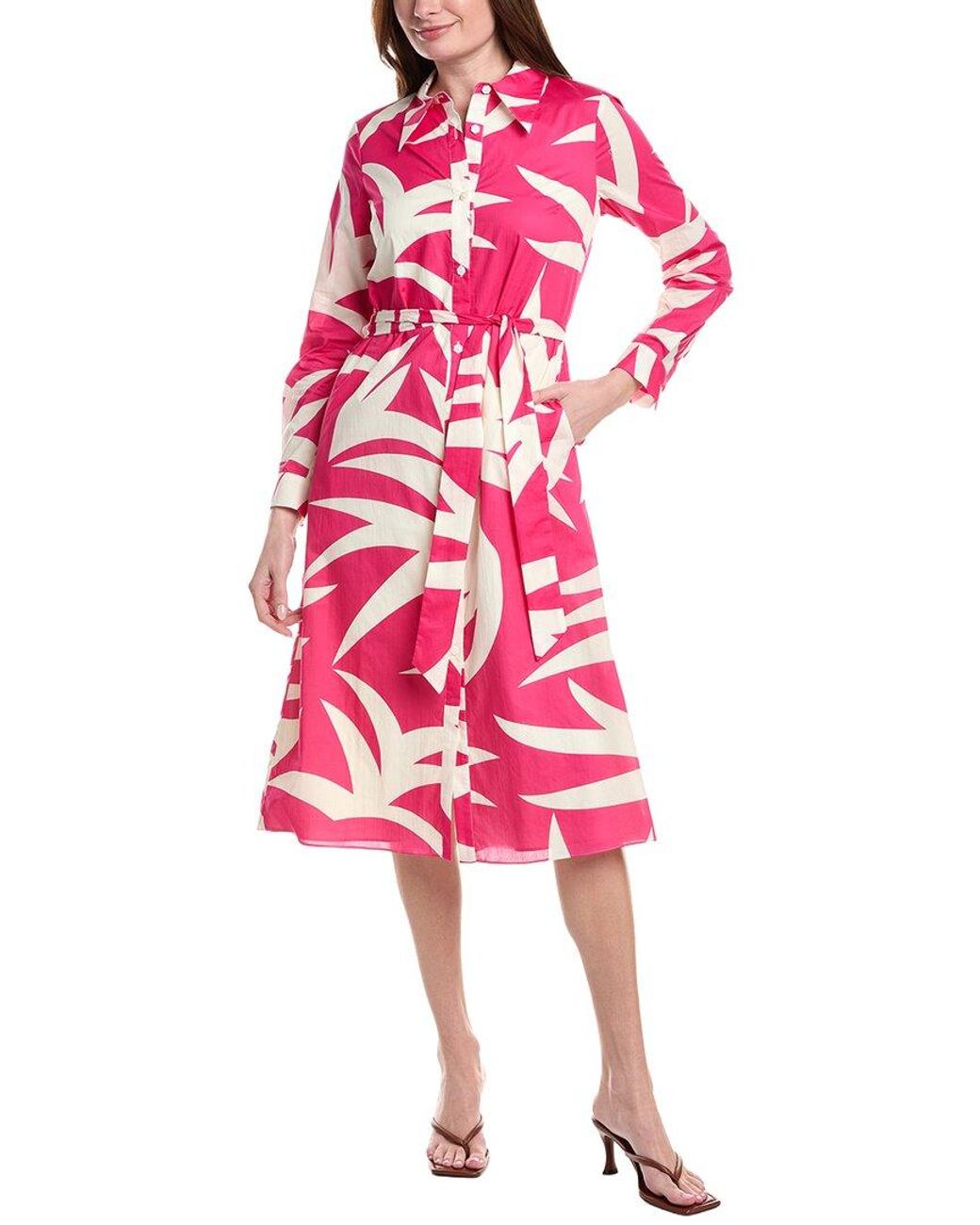 FLORA BEA NYC Pink Medora Midi Dress