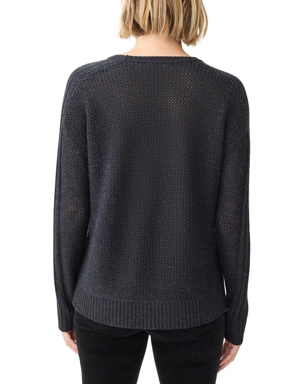 J.McLaughlin Blue Elodie Wool Sweater