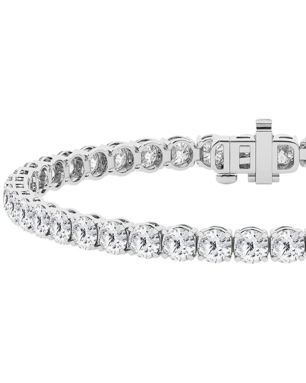 Lab Grown Diamonds White 7.00 Ct. Tw. Lab-Grown Diamond Tennis Bracelet