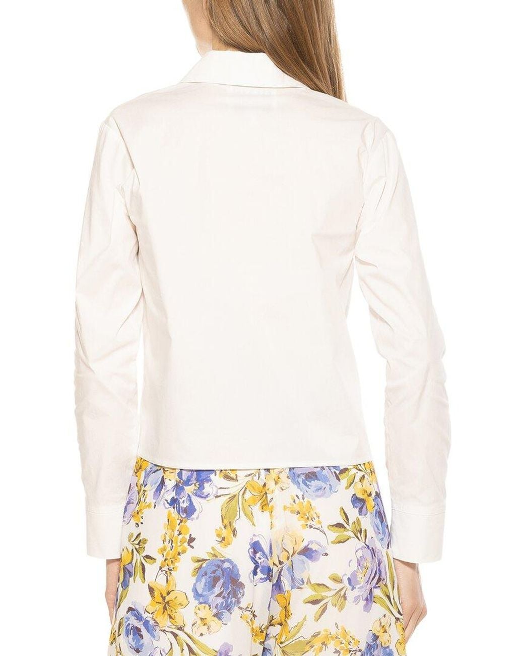 Alexia Admor White Roxanne Top