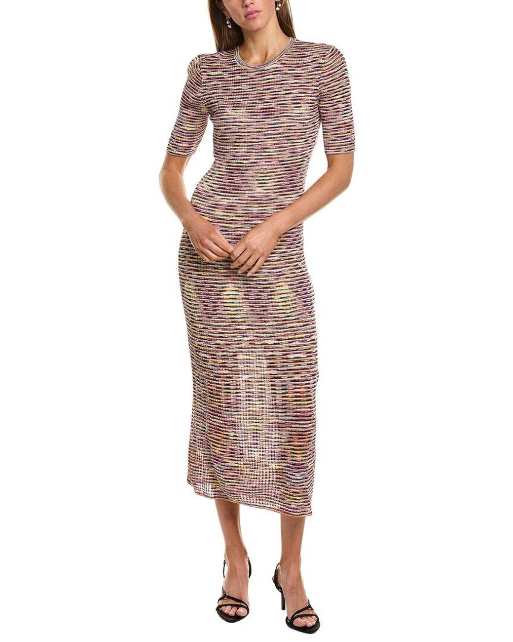 Missoni Black Abito Lungo Midi Dress