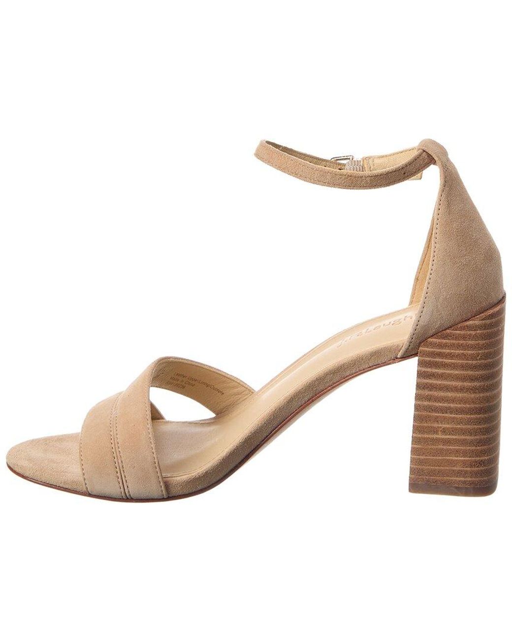 J.McLaughlin Metallic Shauna Suede Heel