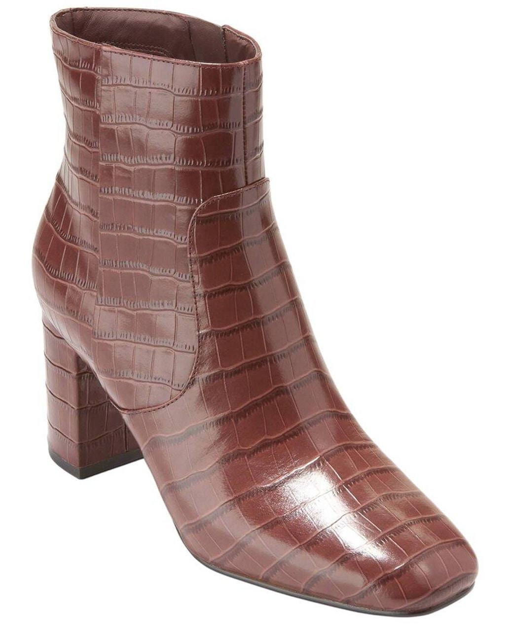 Cole Haan Brown Caterina Leather Bootie