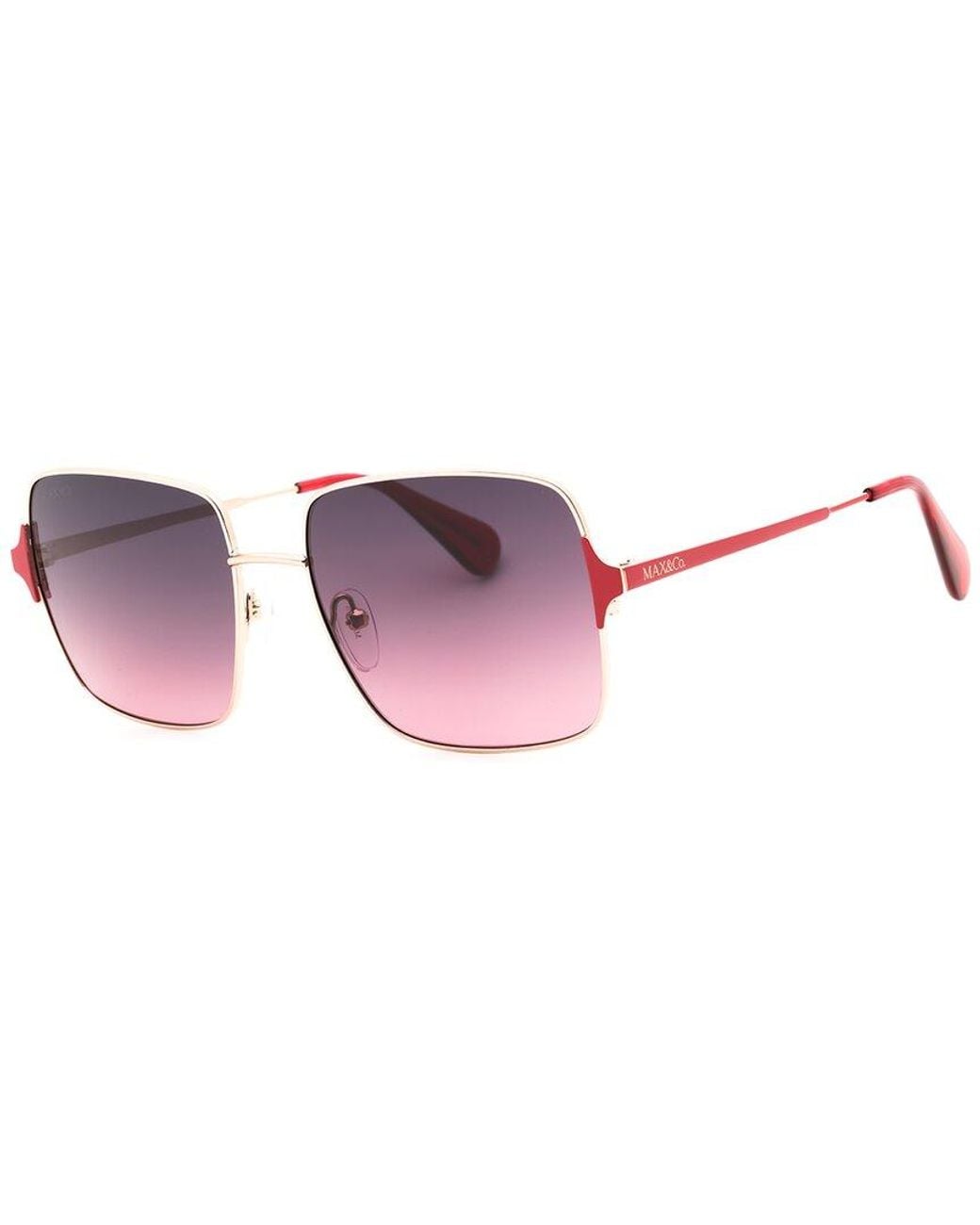 MAX&Co. Pink Max & Co By Max Mara Mo0072 56Mm Sunglasses