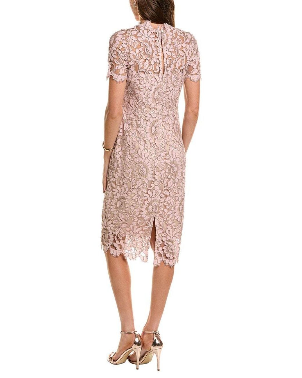 Eliza J Pink Sheath Dress