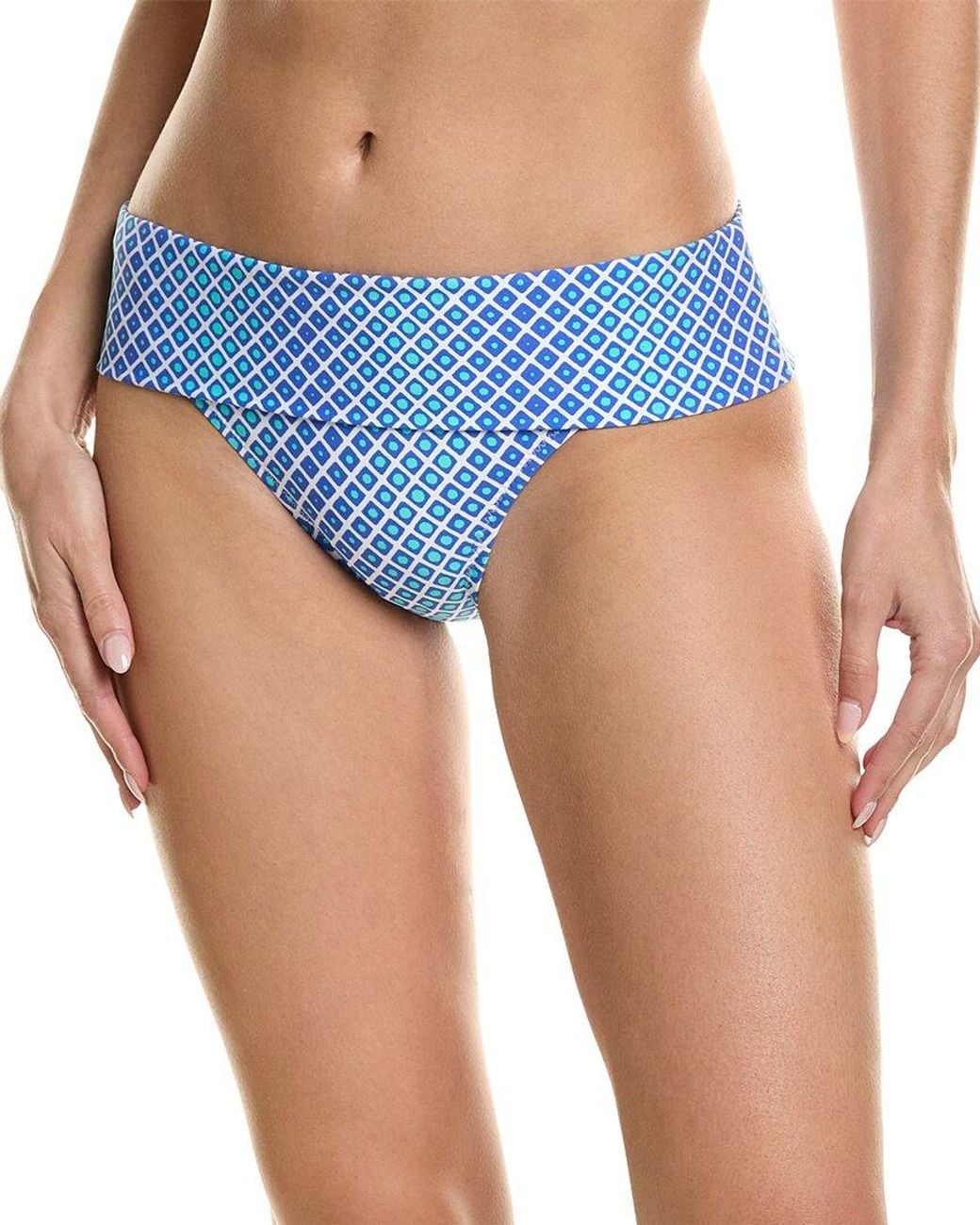 Helen Jon Blue Convertible Hipster Bikini Bottom