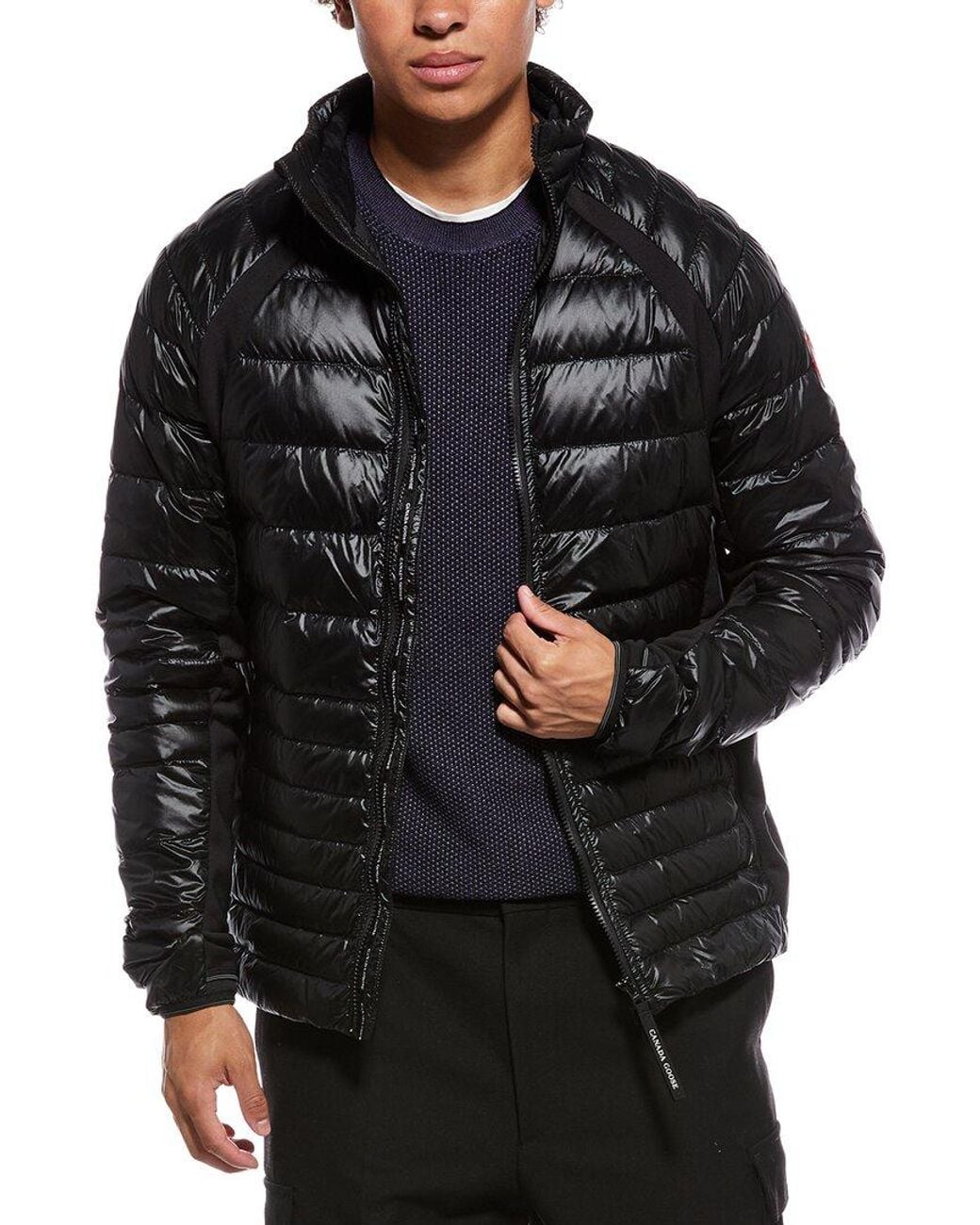 Canada Goose Black Down Puffer Jacket for men