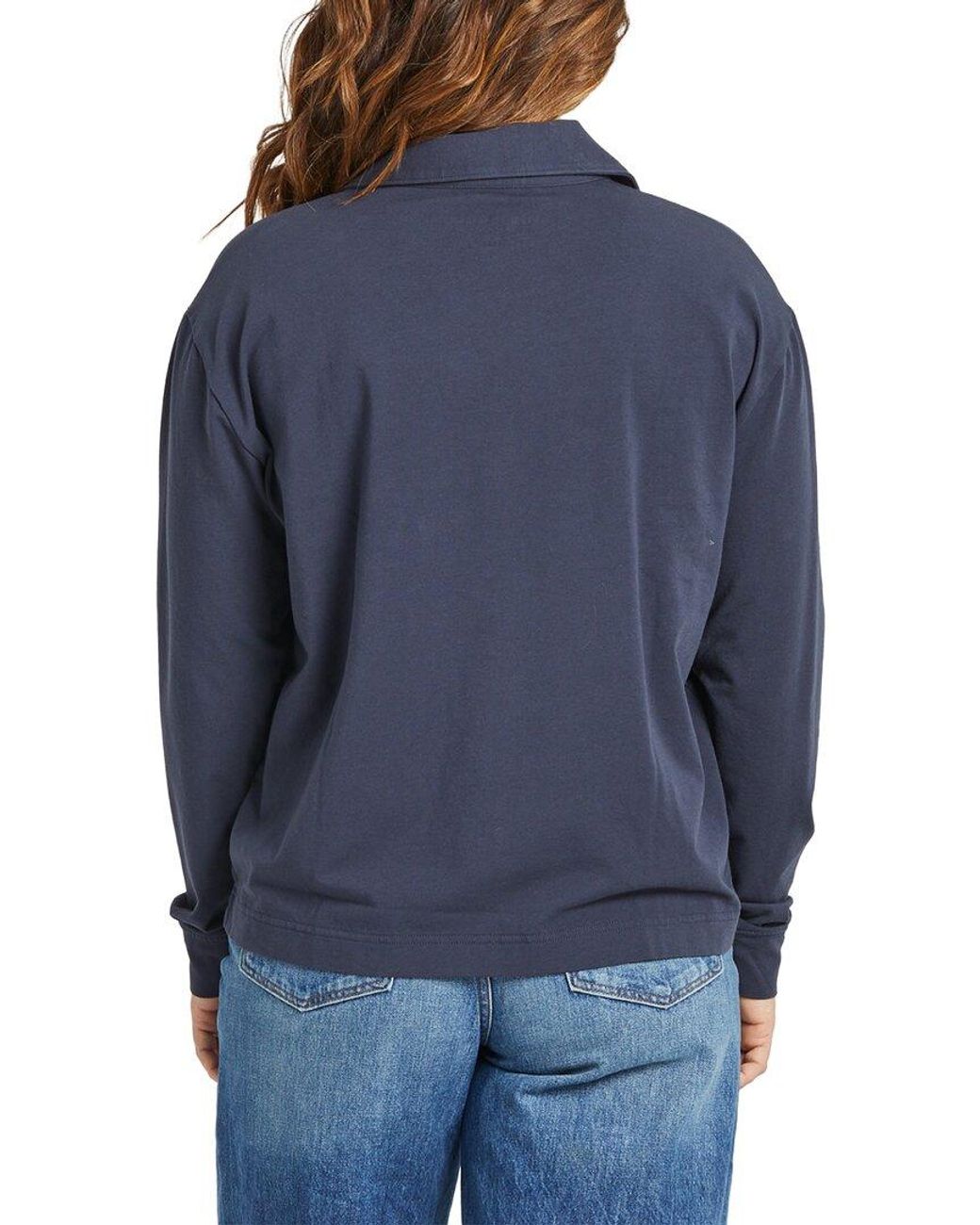 Life Is Good. Blue Collared Pullover