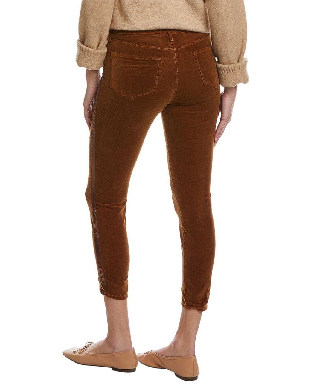 L'Agence Brown Margot High-Rise Java Skinny Jean