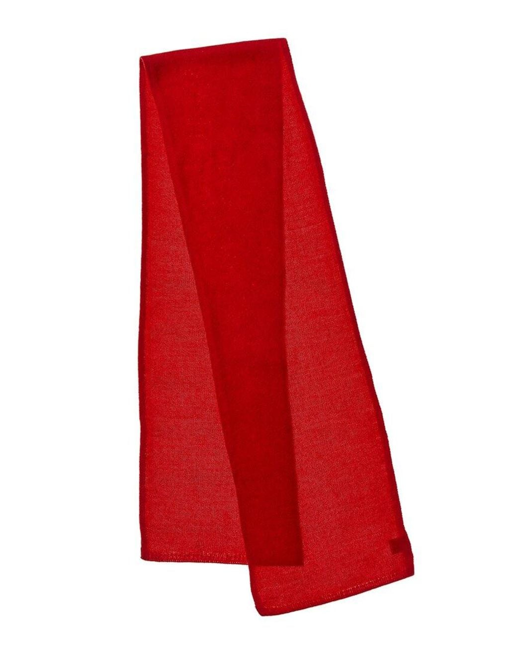 Portolano Red 100% Cashmere Scarf for men