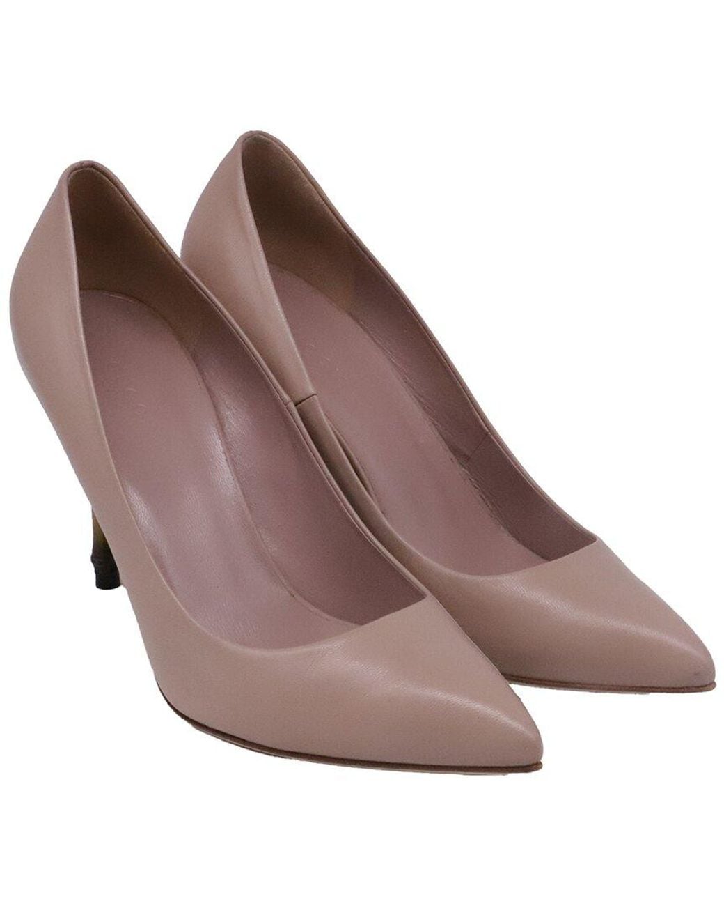 Gucci Brown Leather Pump (Authentic Pre-Loved)