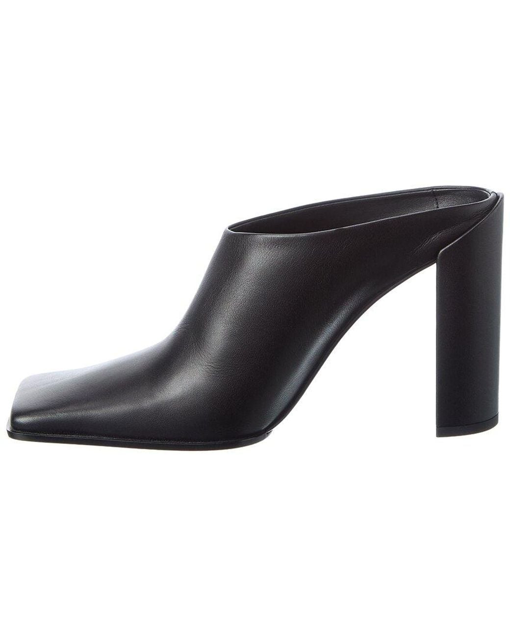 Alaïa Black Alaïa Leather Mule