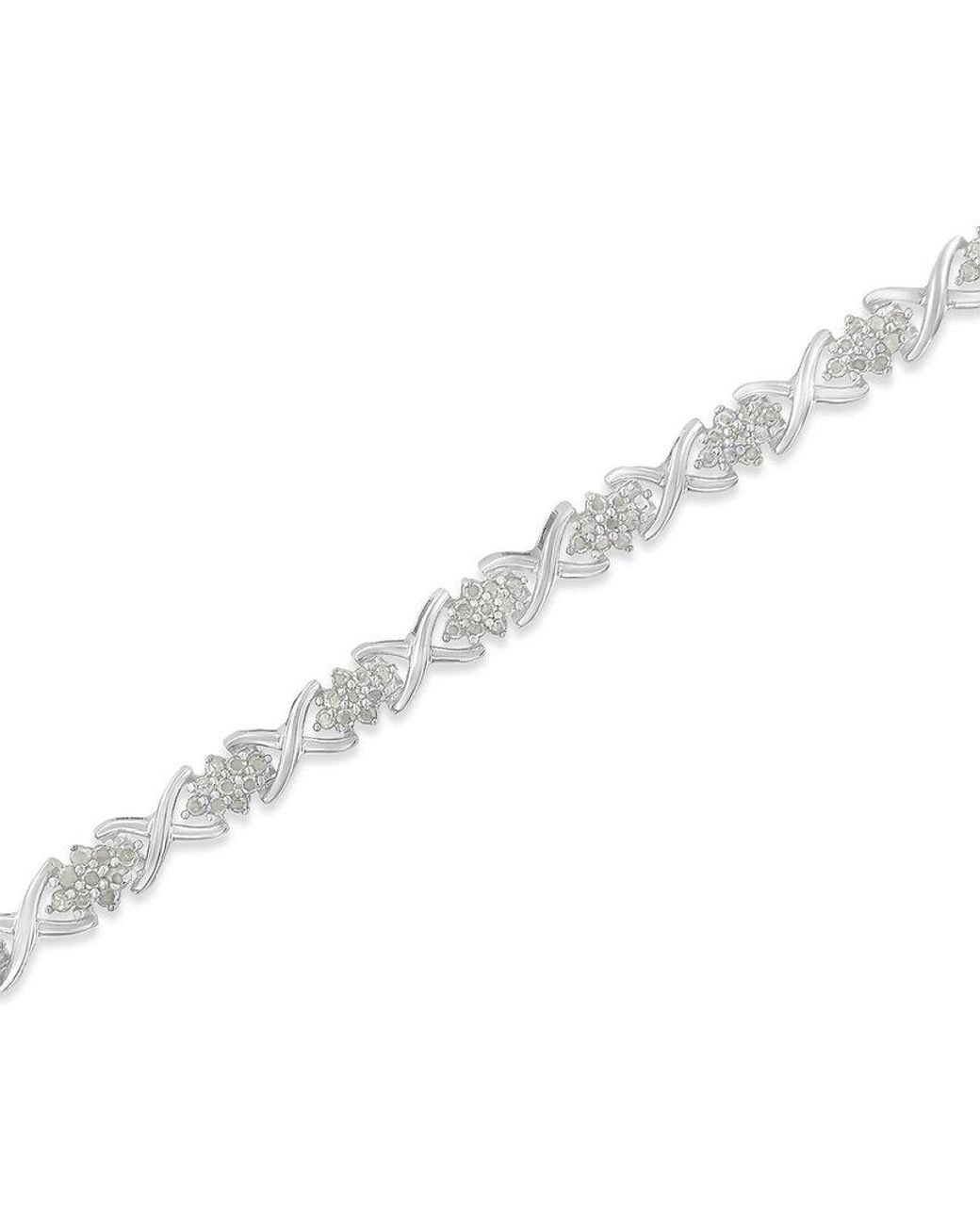 Haus of Brilliance White 1.50 Ct. Tw. Diamond Link Bracelet