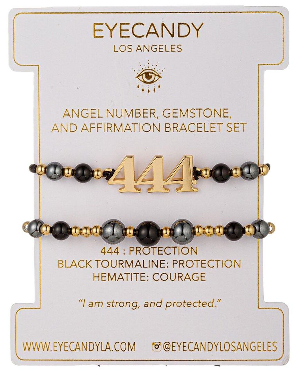 Eye Candy LA Natural Gemstone Bracelet Set