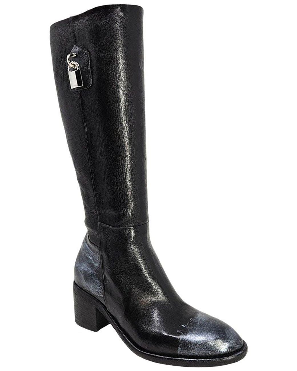 Madison Maison Black Leather Boot